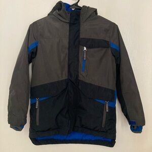 Nice 😎 Lands End Jacket Coat Youth Small 8 Retail $100 Thumbholes!